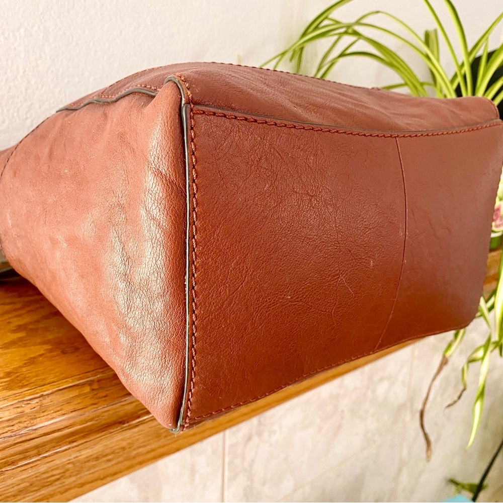 Frye Brown Leather Hobo Bag - Picture 8 of 15